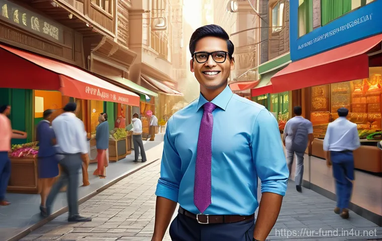 펀드투자상담사와 재정 계획 사례 - **Prompt:** A heartwarming and aspirational photorealistic image depicting a diverse, middle-income ...