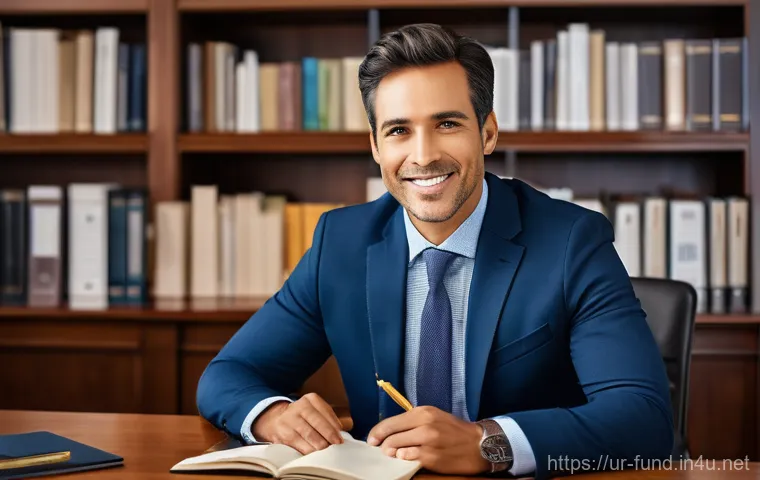 펀드투자상담사 고객 관리 체크리스트 - **Prompt:** "A warm and inviting financial advisor's office. An experienced, approachable female fin...