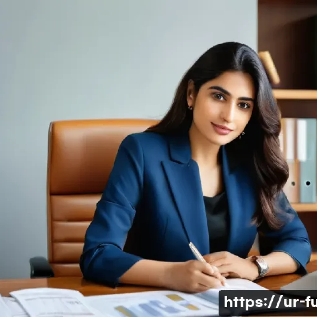 펀드투자상담사 필수 서적 추천 - **Prompt:** A serene and intelligent Pakistani female financial advisor, in her late 20s or early 30...