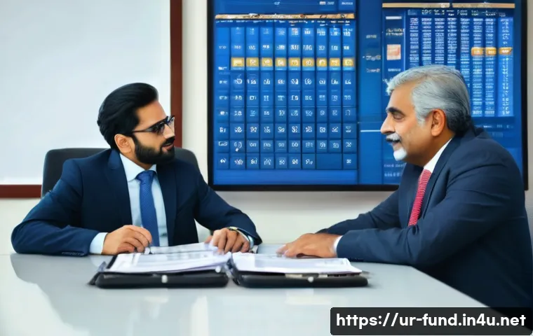 펀드투자상담사 자격증으로 확대 가능한 경력 - A professional Pakistani financial advisor in a modern office setting, wearing formal business attir...