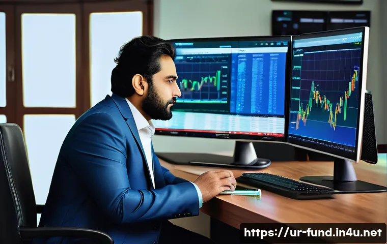 펀드투자상담사로서 경력 전환 성공 사례 - A professional Urdu-speaking financial advisor in traditional shalwar kameez with a modern twist, si...