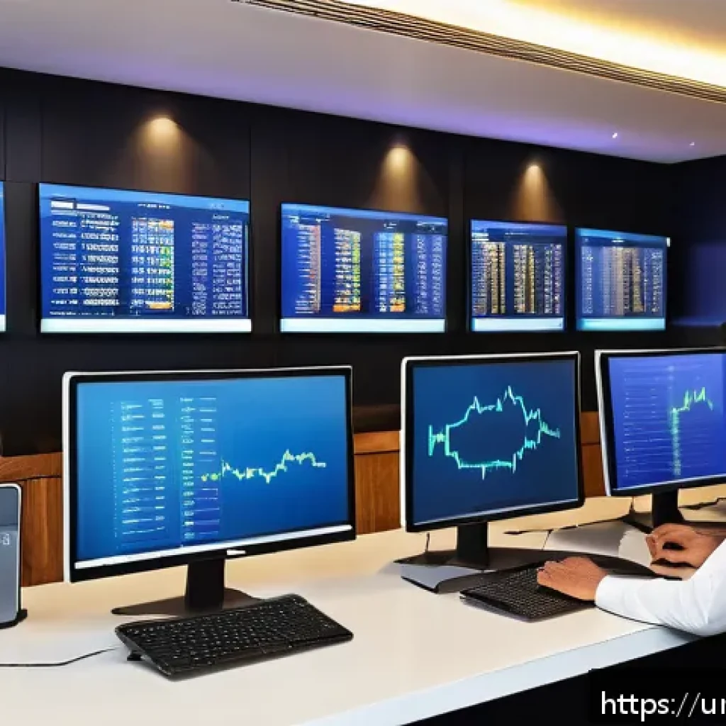 펀드투자상담사와 자산 관리 사례 연구 - A modern digital investment scene featuring a diverse group of young Urdu-speaking professionals usi...